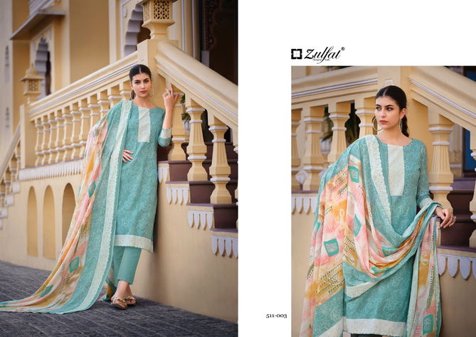 Biba By Zulfat Cotton Dress Material Catalog
